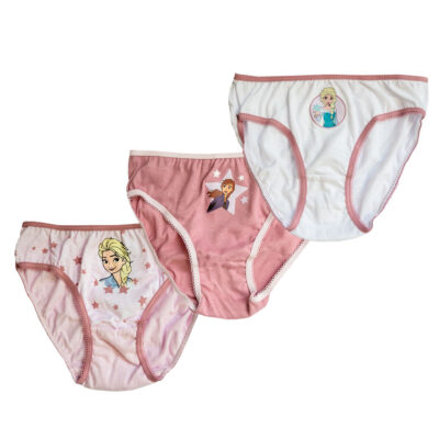 Pack de 3 Braguitas Niña Frozen Disney Frozen regalo original 2