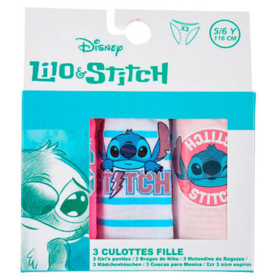 Pack de 3 Braguitas Niña Lilo y Stitch Disney Lilo And Stitch regalo original 1