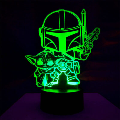 Lámpara LED Mandalorian