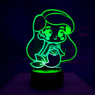 Lámpara LED La Sirenita