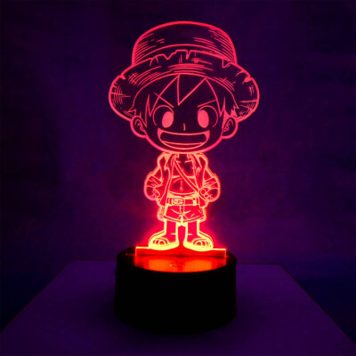 Lámpara LED Luffy One Piece