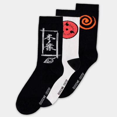 Pack 3 Calcetines Adulto Naruto