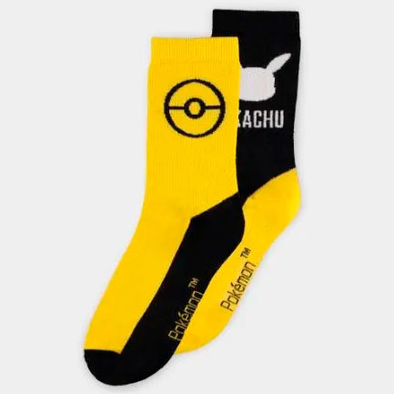 Pack 2 Calcetines Adulto Pikachu Nintendo Pikachu regalo original 1