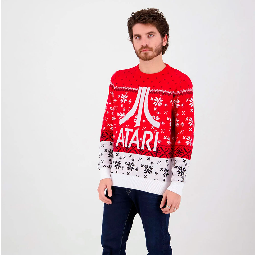 Jersey Navideño Hombre Atari Christmas Navidad regalo original 2