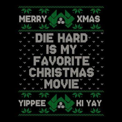 DIE HARD IS MY FAVORITE CHRISTMAS MOVIE version en rojo tiendas