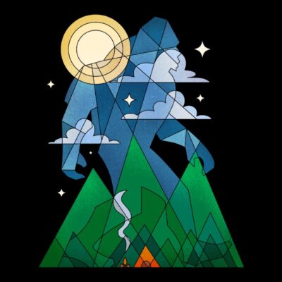 The guardian of the forest bigfoot