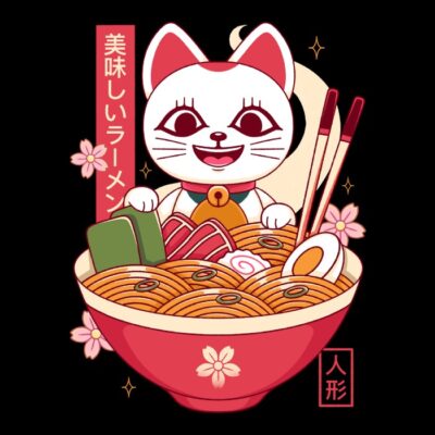 Cute Cat Doll Ramen