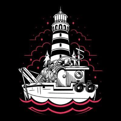Boat & Lighthouse