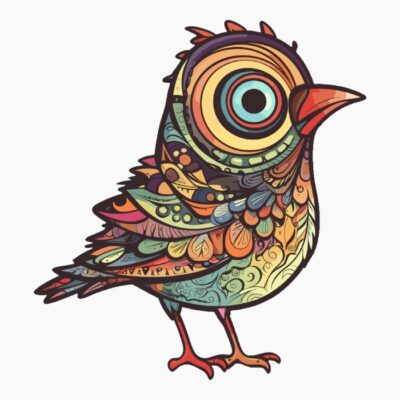 Pájaro Boho 004