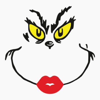 El Grinch de la Navidad - Cara Mujer
