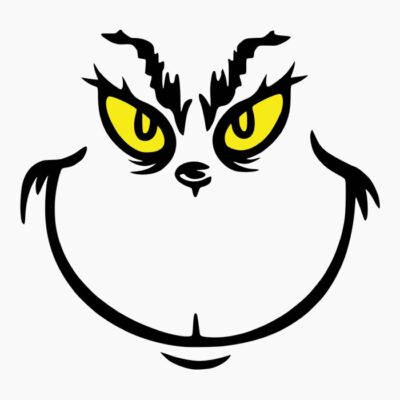 El Grinch de la Navidad - Cara Hombre