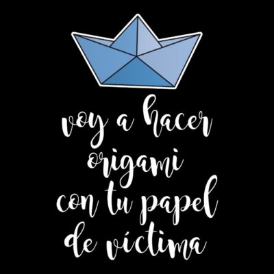 Hacer origami (barquito)