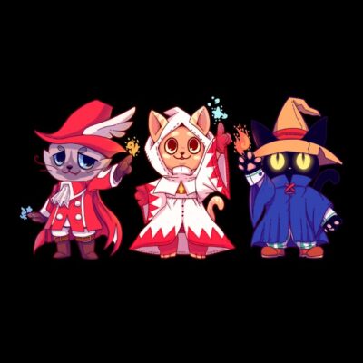 Red White Black Cat Mages