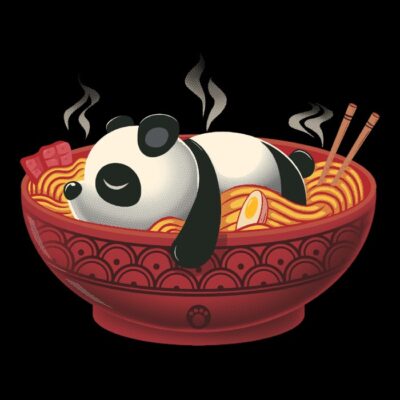 Sleeping Ramen Panda