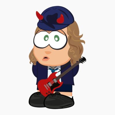 Angus Young de ACDC