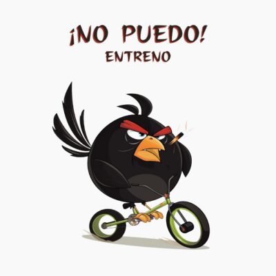 Black, Bomb, Negro Pájaro Cabreado, montando en bici