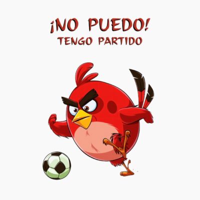 Red, Rojo Pájaro Cabreado jugando al futbol