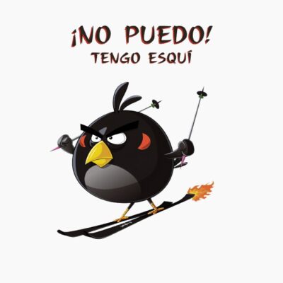 Black, Bomb, Negro Pájaro Cabreado, esquiando