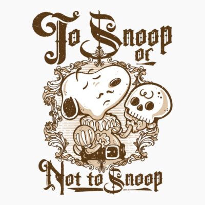 To snoop  white shirt