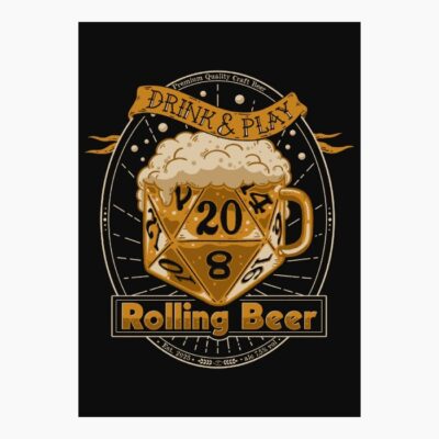 RollingBeer displate