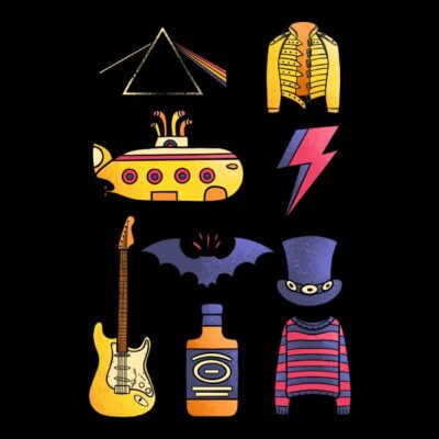 Rock and roll holy relics