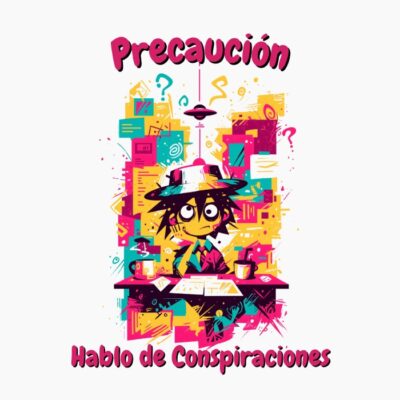 Diseño urbano divertido con humor estilo basquiat, graffiti, conspiranoico