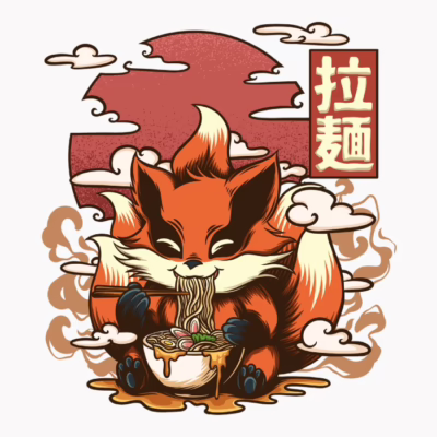 Even demon fox like ramen