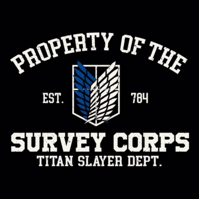 Property of the survey corps attack on titan tiendas