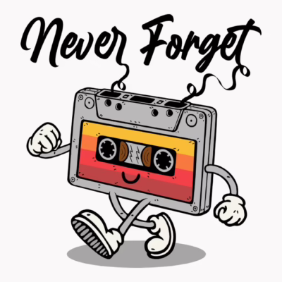 Cassette never forget tiendas