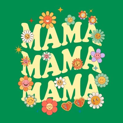 Mamá, flores. Día de la madre. Regalo madre.