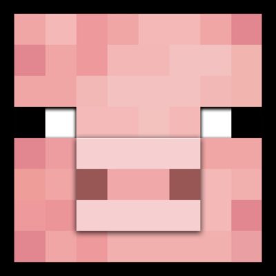 Cara de cerdo - Minecraft