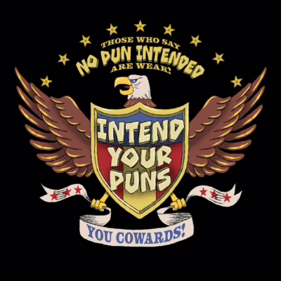 Intend Your Puns Eagle