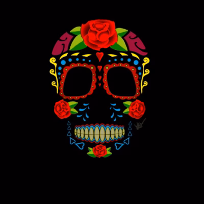 Sugar skull Mexican Style