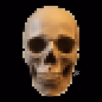 Pixel Skull