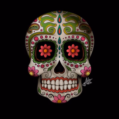 Calavera Mexicana 2.0