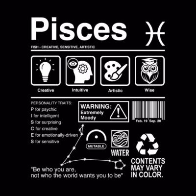 Pisces Label