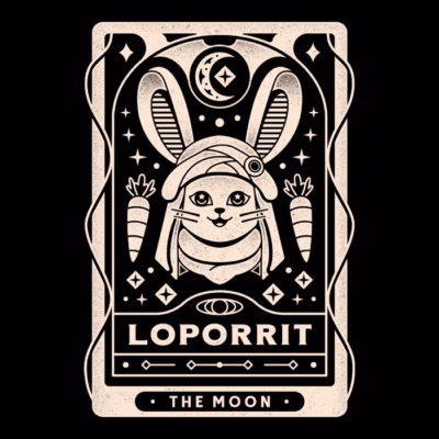 Fantasy Vintage Tarot Card