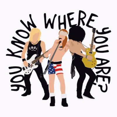 Guns and Roses - You know where you are