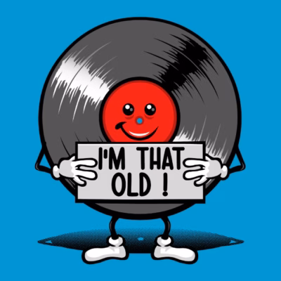 As old as a 33 rpm record