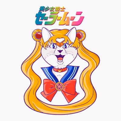 Sailor cat white