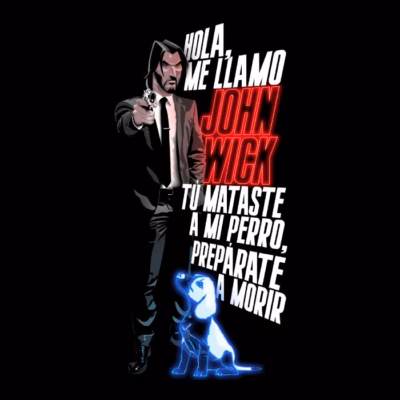 Tu mataste a mi perro, prepárate a morir.