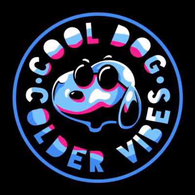 MILLENIUM DOG EMBLEM