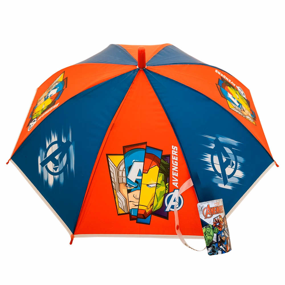 Paraguas niño avengers transparente 43,5 cm