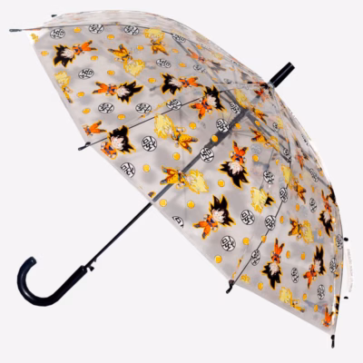 Paraguas Niño Dragon Ball Transparente