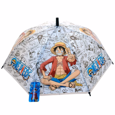 Paraguas Niño One Piece Transparente