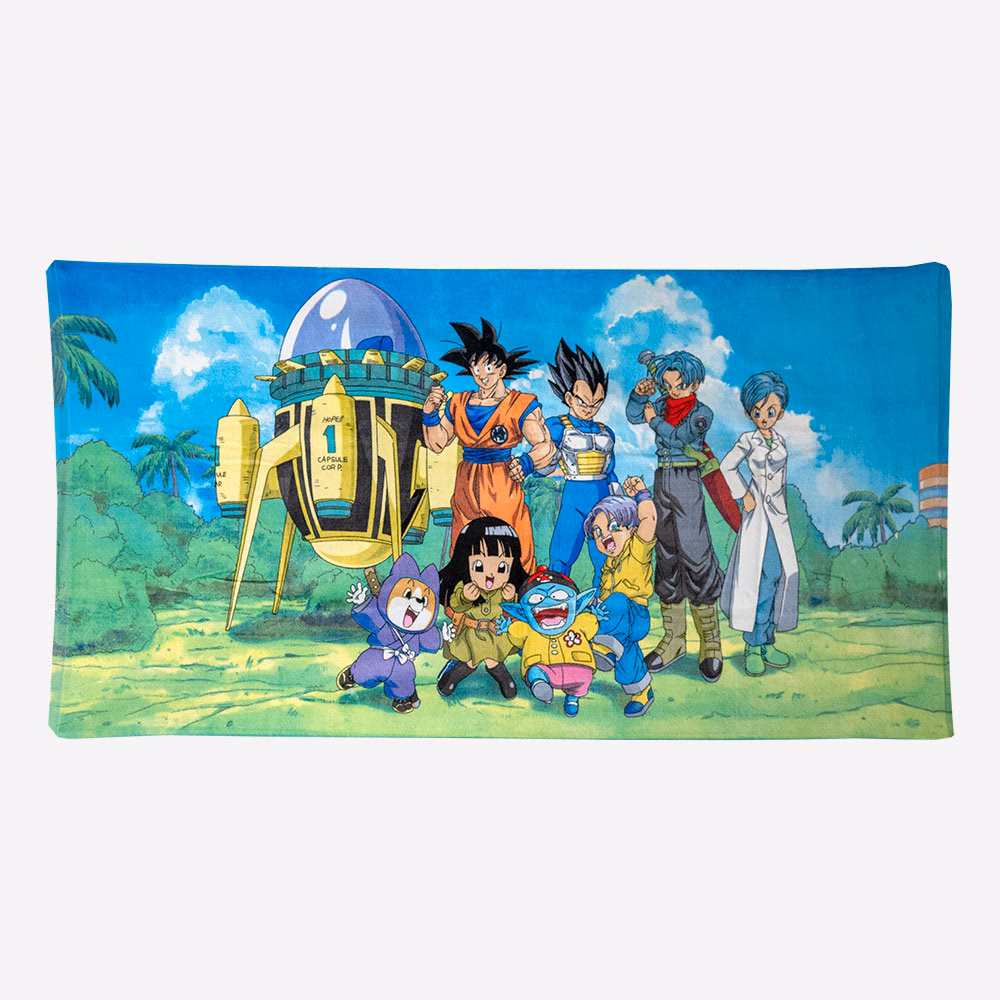 Toalla playa algodón dragon ball 70 x 140 cm