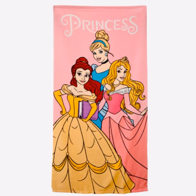 Toalla Playa Microfibra Princesas Disney 70 x 140 Cm