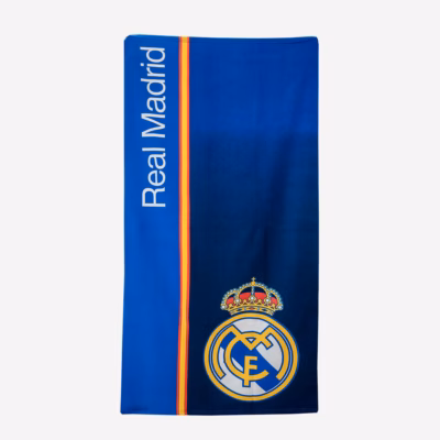 Toalla Playa Microfibra Real Madrid 70 x 140 Cm