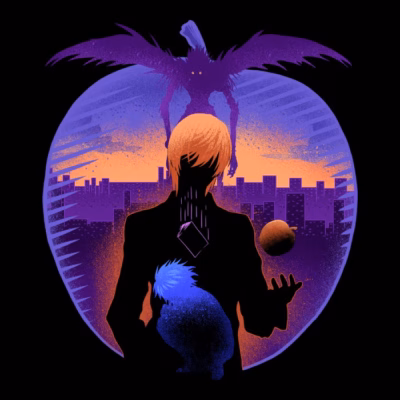 A mysterious black notebook