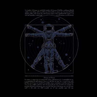 Astronauta Vitruviano